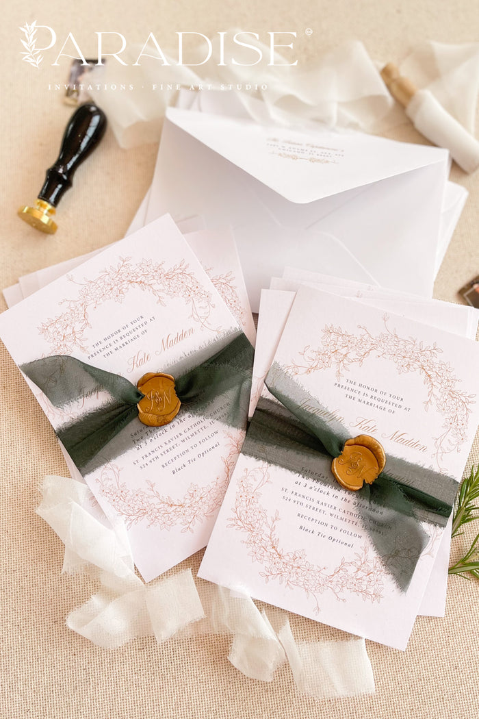 Coletta Minimalist Wedding Invitations