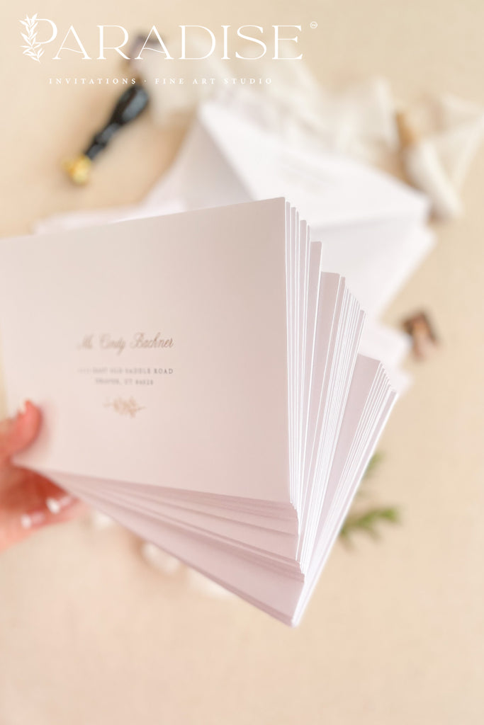 Coletta Minimalist Wedding Invitations