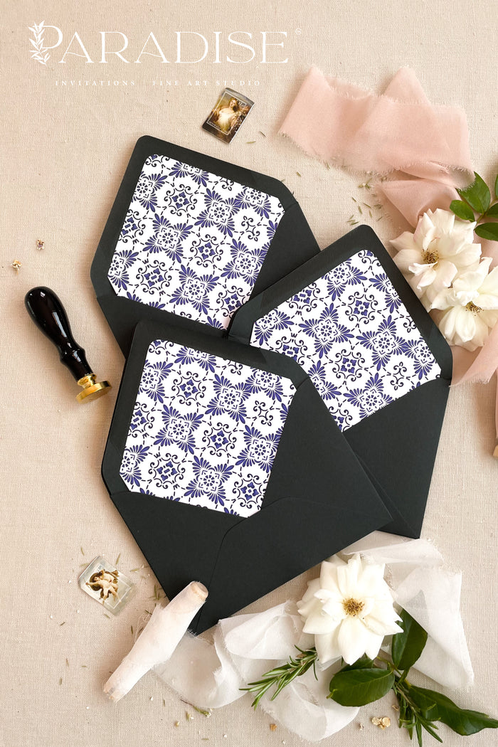 Black Envelopes and Envelope Liners