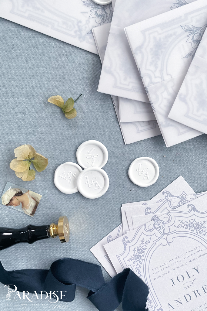 White Custom Wax Seals