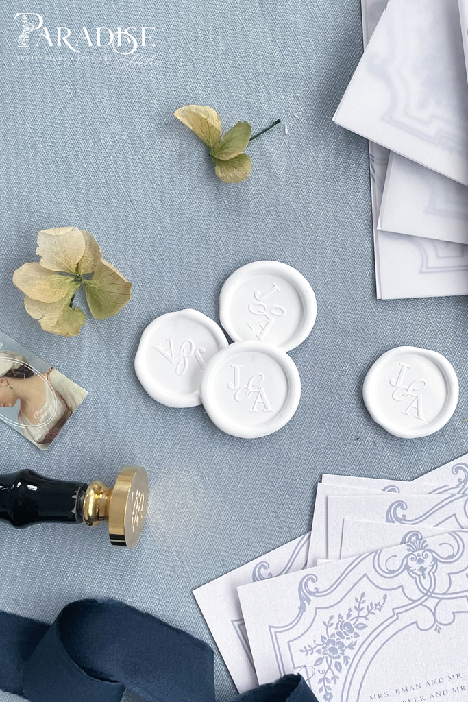 White Custom Wax Seals