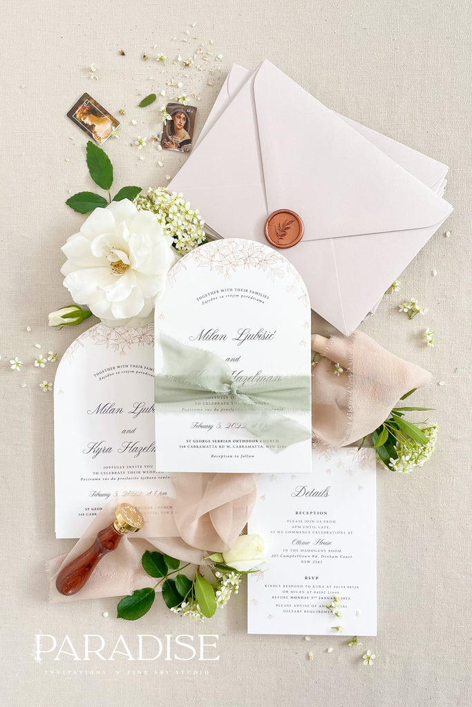 Peyton Arch Wedding Invitation Sets