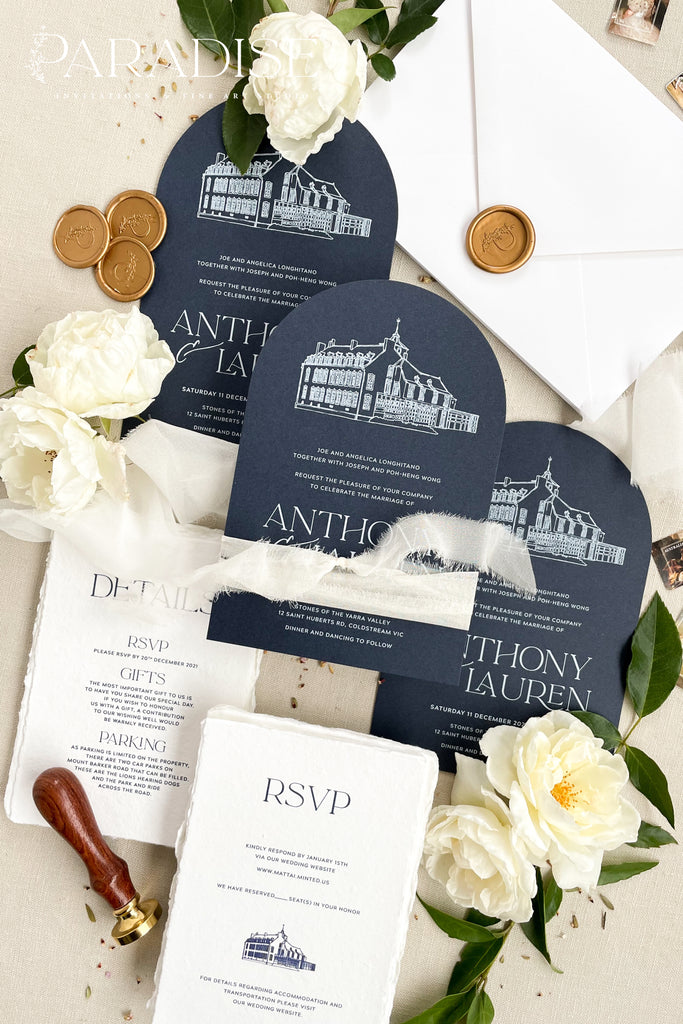 Amiyah Arch Wedding Invitation Sets