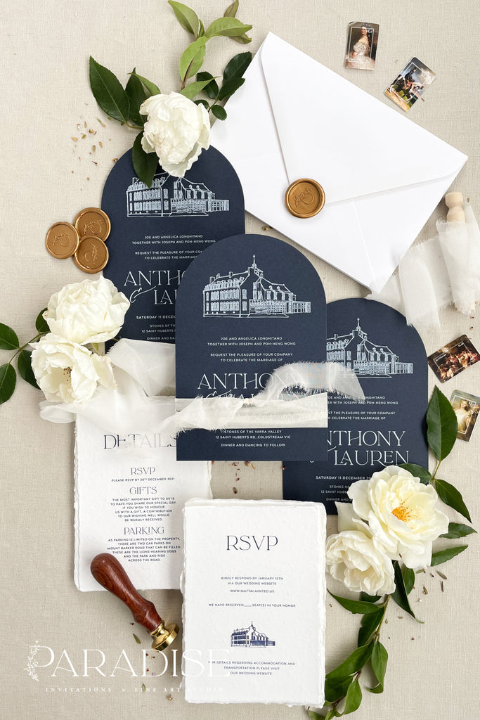 Amiyah Arch Wedding Invitation Sets