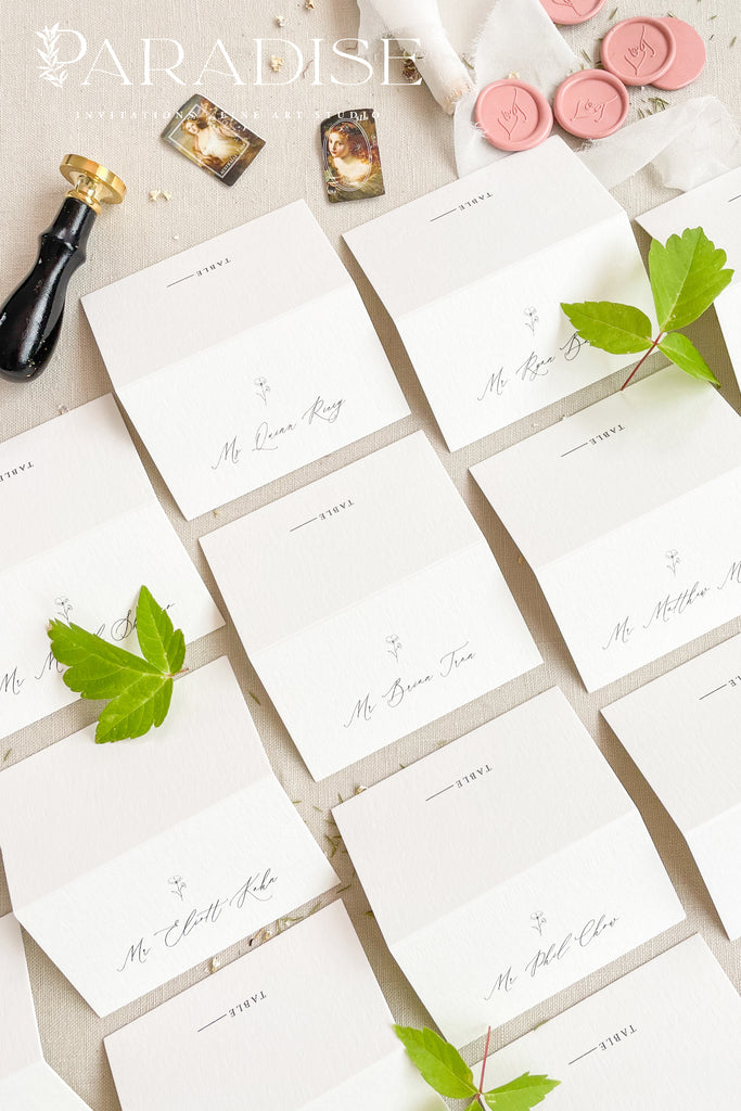 Iolanthe Calligraphy Place Cards