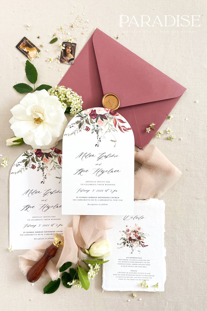 Adalynn Arch Wedding Invitation Sets