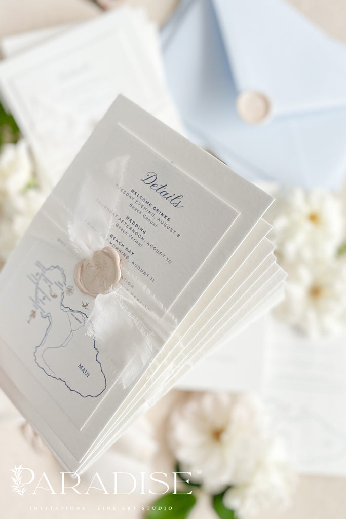 Brucie Beach Wedding Invitations