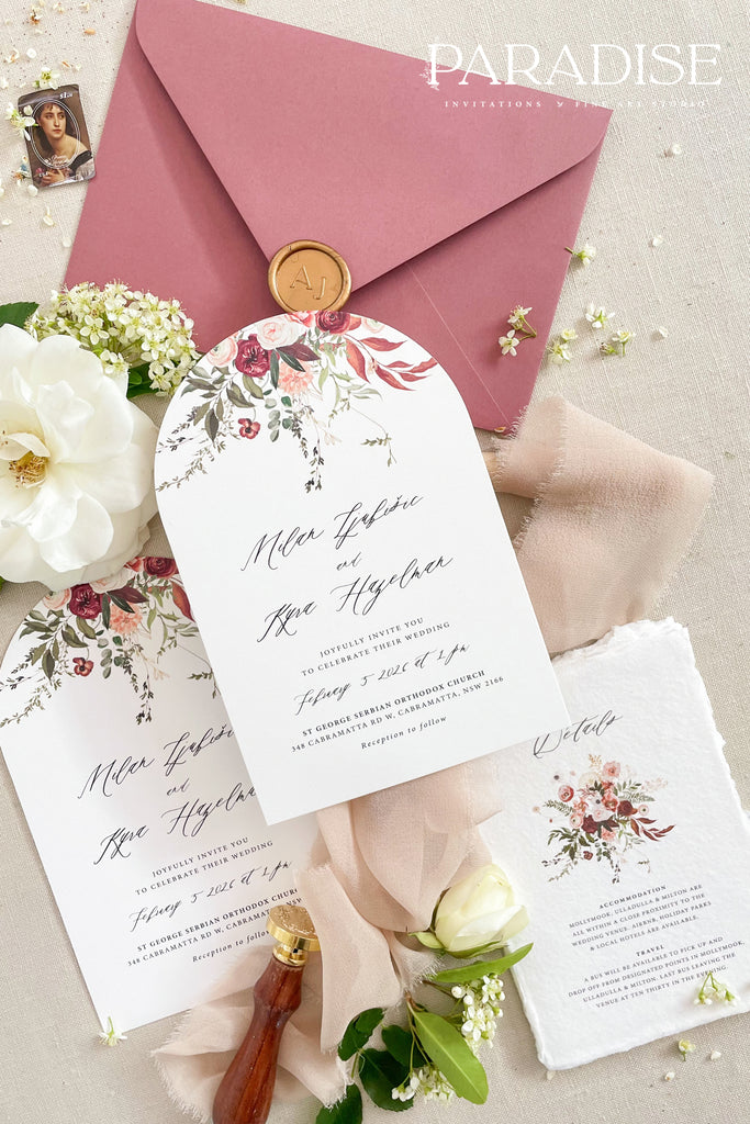 Adalynn Arch Wedding Invitation Sets