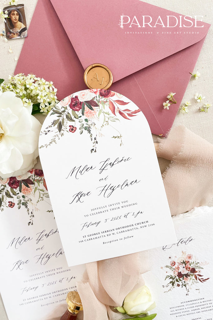 Adalynn Arch Wedding Invitation Sets