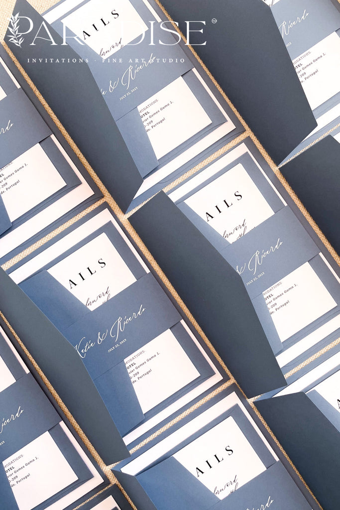 Elinore Minimalist Wedding Invitations