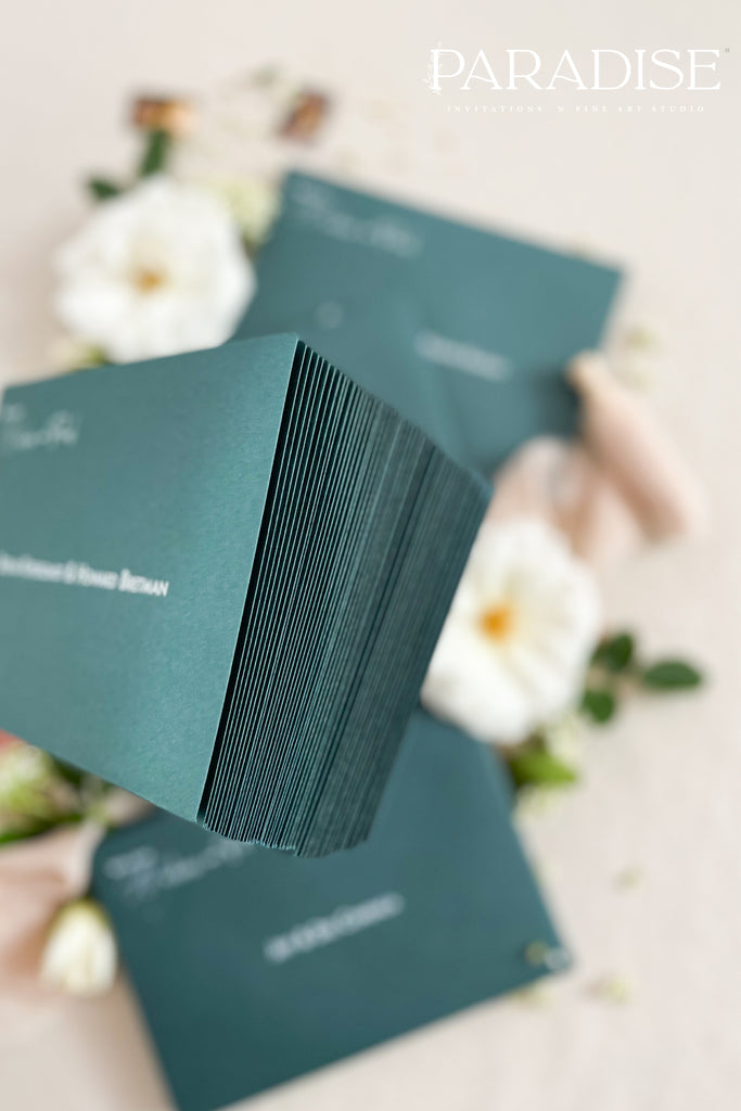 Emerald Envelopes White Ink Printing