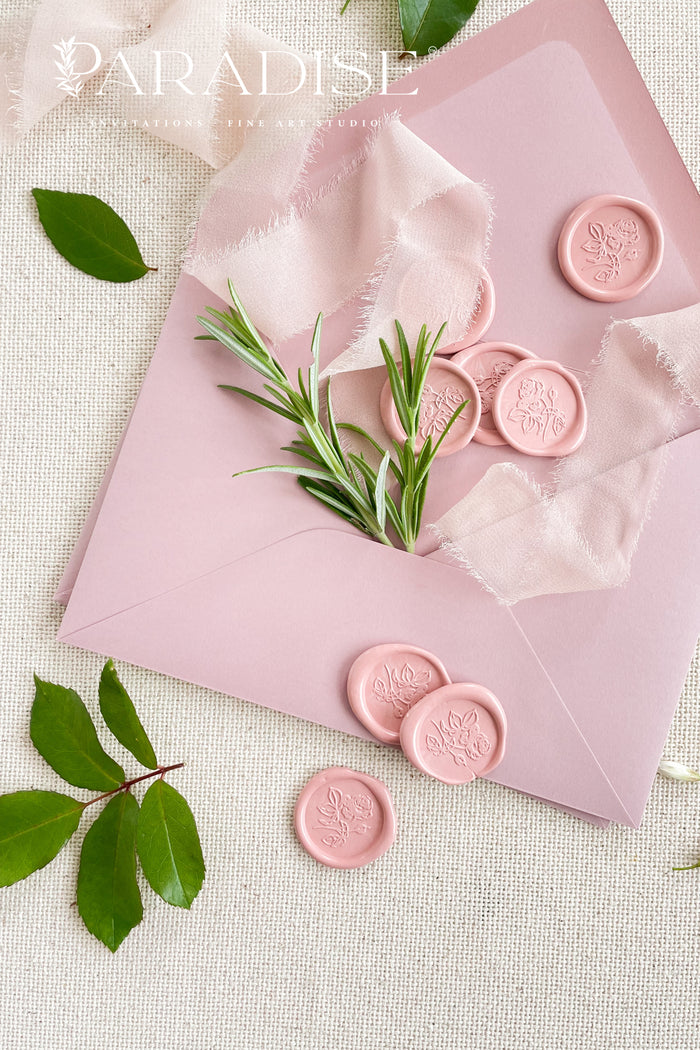 Wild Rose Custom Wax Seals