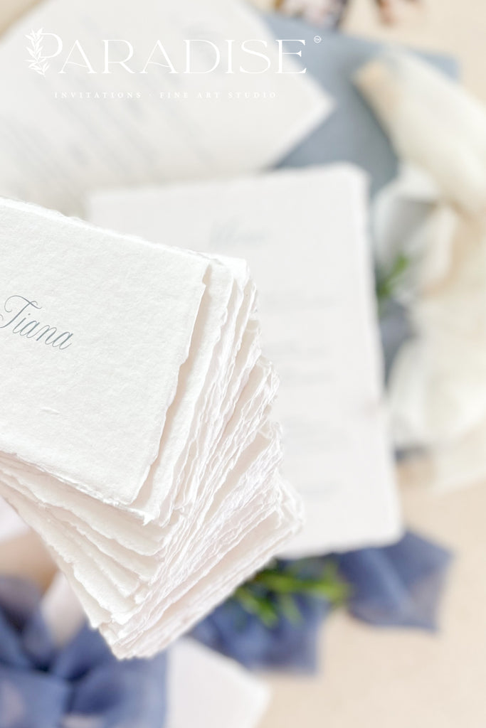 Jolee Handmade Paper Wedding Menus