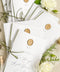 This wedding program is thoughtfully designed with clean typography, soft white cardstock, and an olive green ribbon tied by hand for a naturally elegant finish. A warm gold wax seal adds a touch of old-world charm, creating a harmonious blend of modern minimalism and classic detail. Perfect for couples who want a quiet, graceful aesthetic, this program offers a polished way to present your ceremony with style and intention.