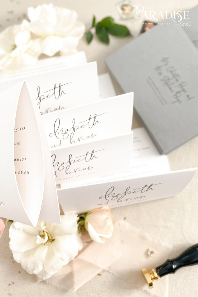 Tia Concertina Wedding Invitation Sets