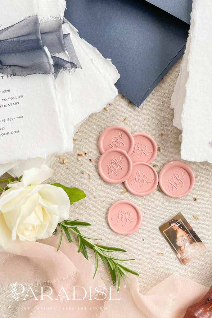 Wild Rose Matte Wax Seals