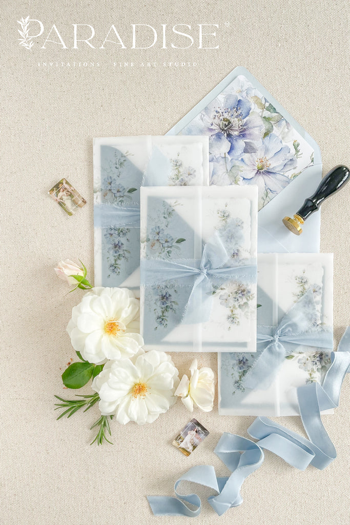 Diamanta Handmade Paper Wedding Invitation Sets