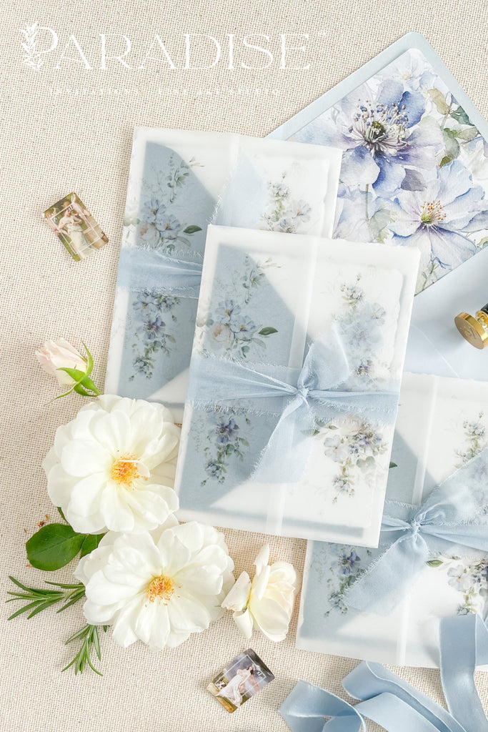 Diamanta Handmade Paper Wedding Invitation Sets