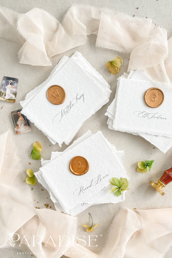 Fey Handmade Paper Place Cards