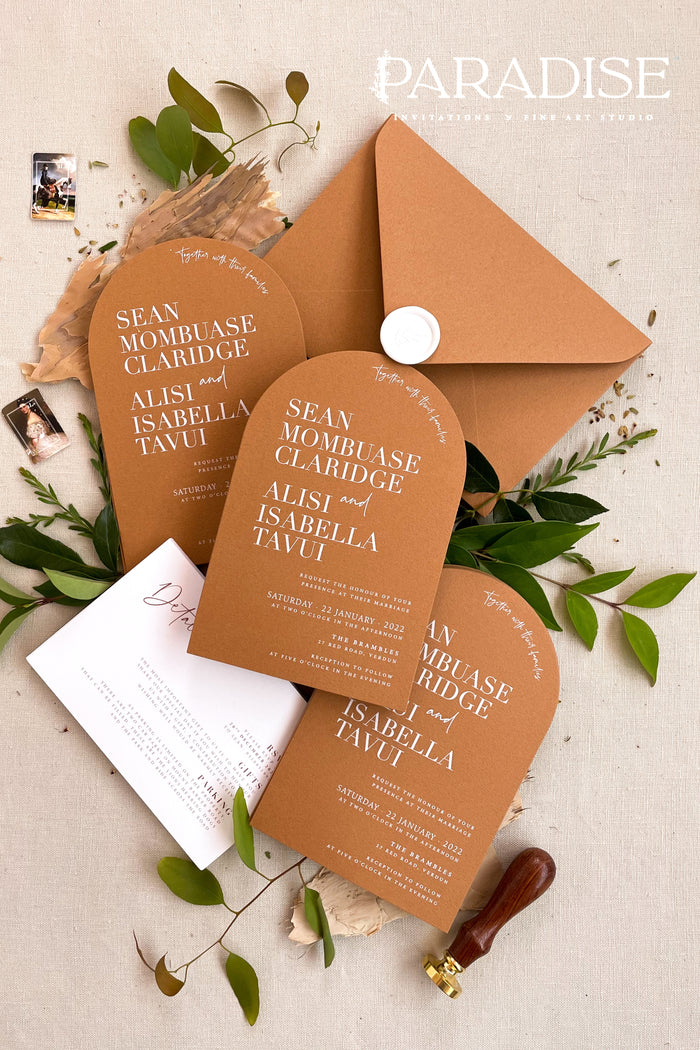 Isabella Arch Wedding Invitation Sets