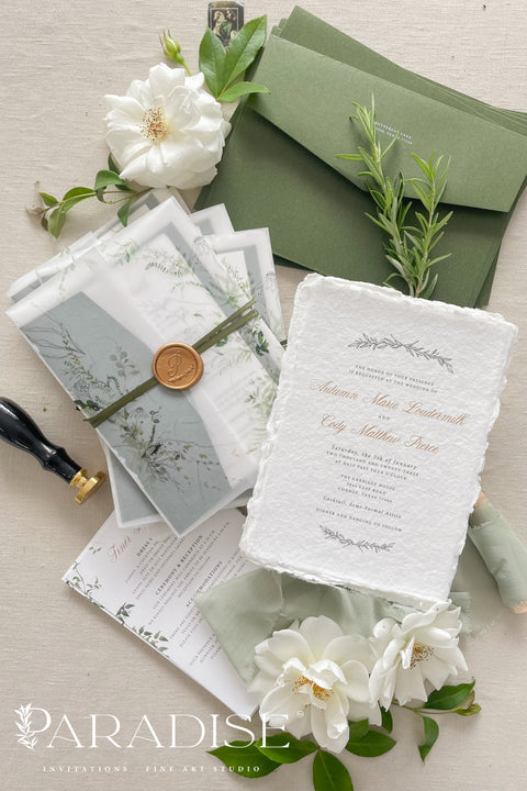 Wedding Invitations Scarlett