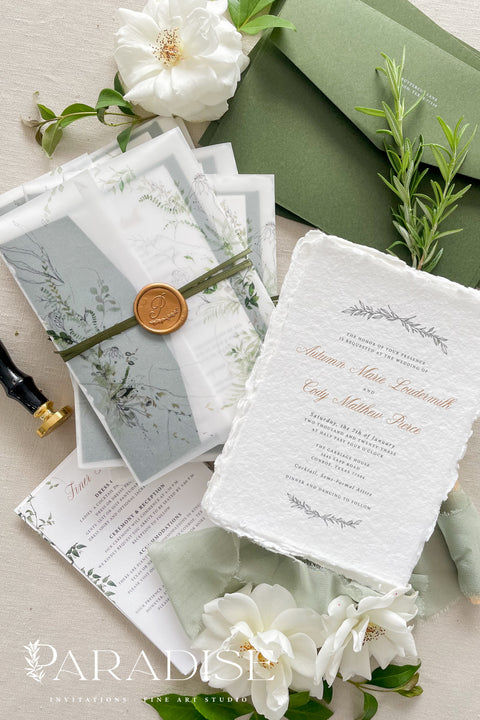 Wedding Invitations Scarlett
