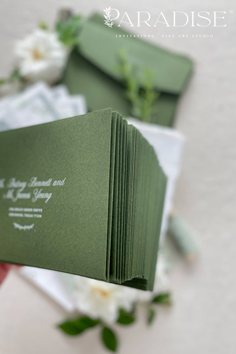 Wedding Invitations Scarlett
