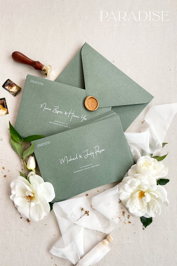 Seedling Envelopes and White Ink Printing