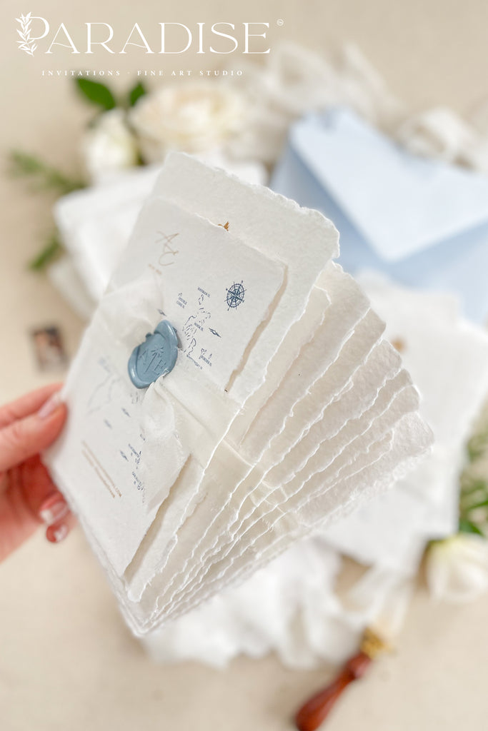 Jennine Handmade Wedding Invitation Sets