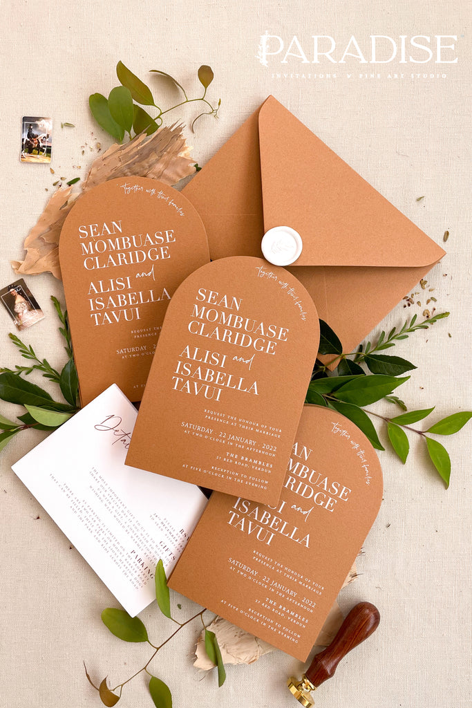 Isabella Arch Wedding Invitation Sets