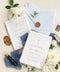 A timeless christening invitation crafted from luxurious handmade paper and designed to honor faith, family, and tradition. Featuring a delicate cross motif, refined typography, and soft blue accents, this invitation is perfect for baptisms and christenings held in church settings. An elegant keepsake that beautifully reflects the sacred meaning of the day.