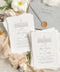 Emeraude Handmade Paper Wedding Invitation Sets