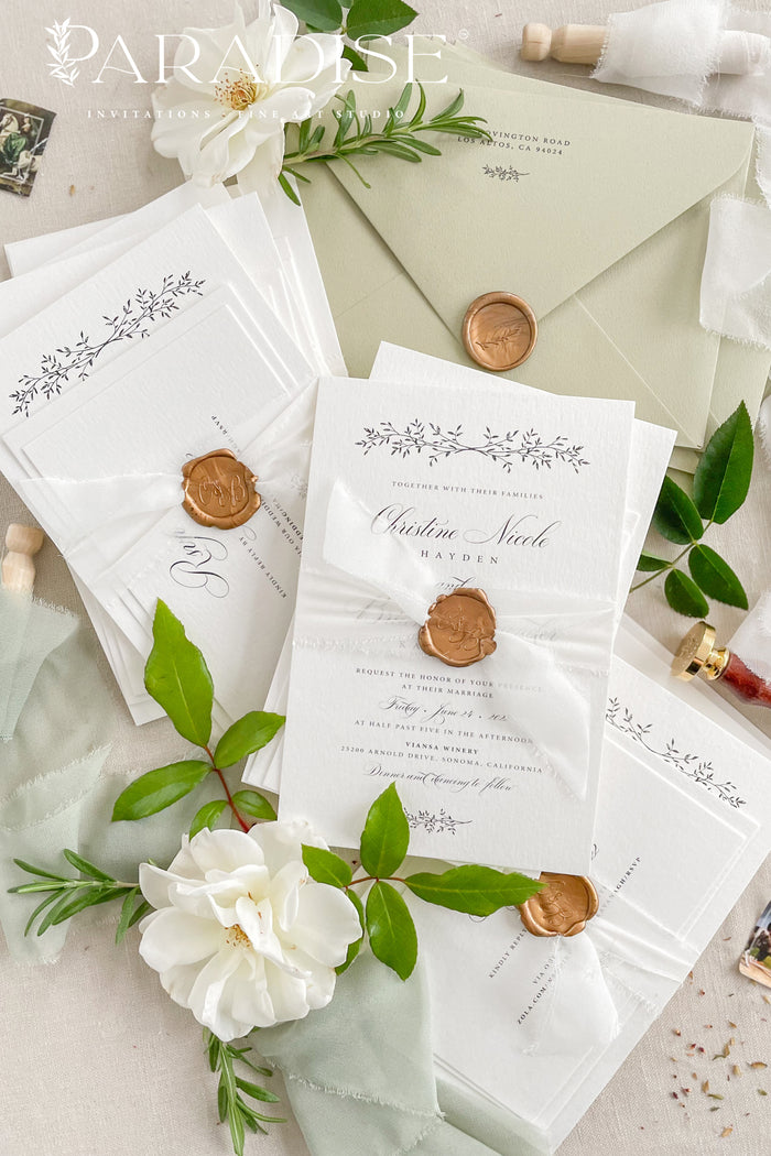 Alienor Modern Wedding Invitations