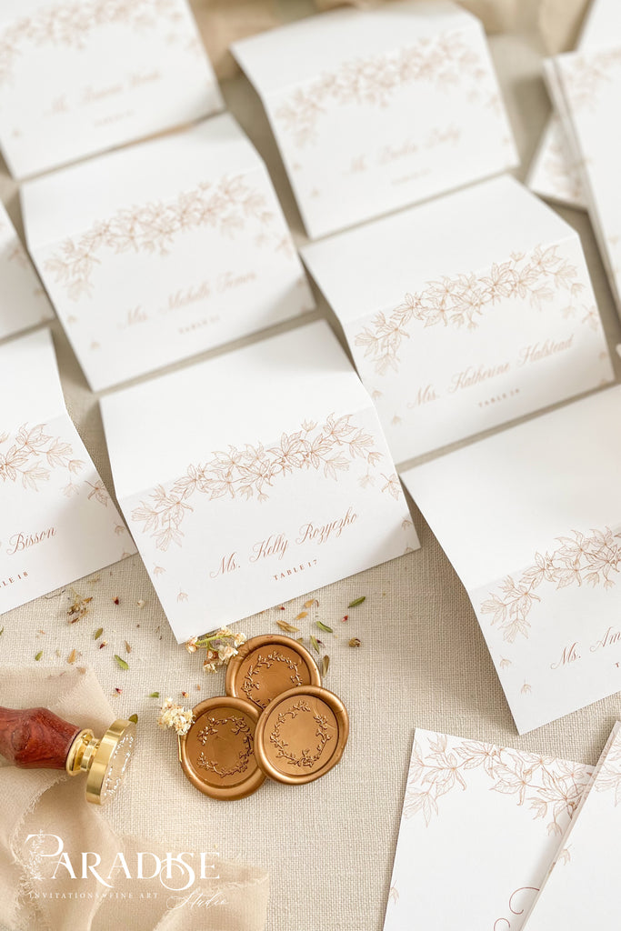 Saoirse Floral Place Cards