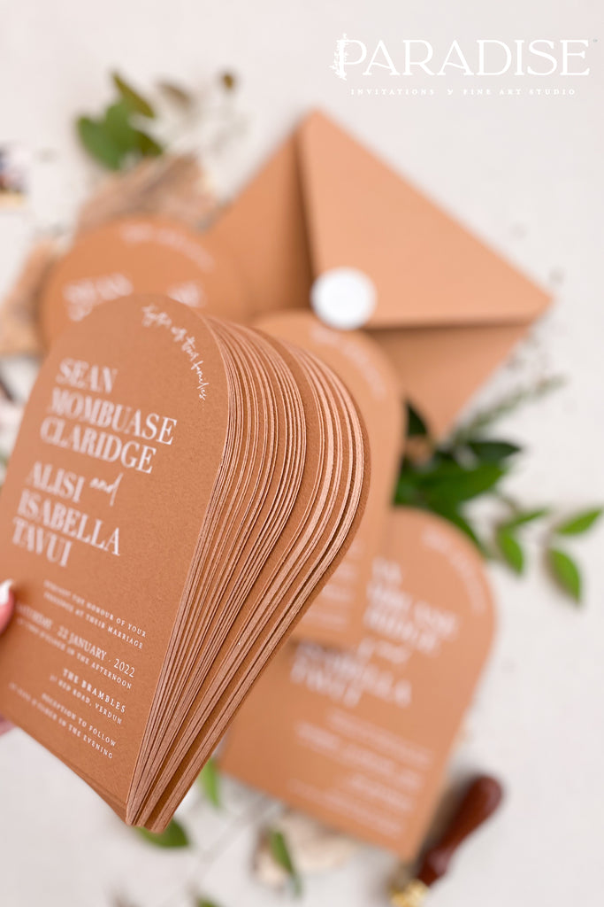 Isabella Arch Wedding Invitation Sets