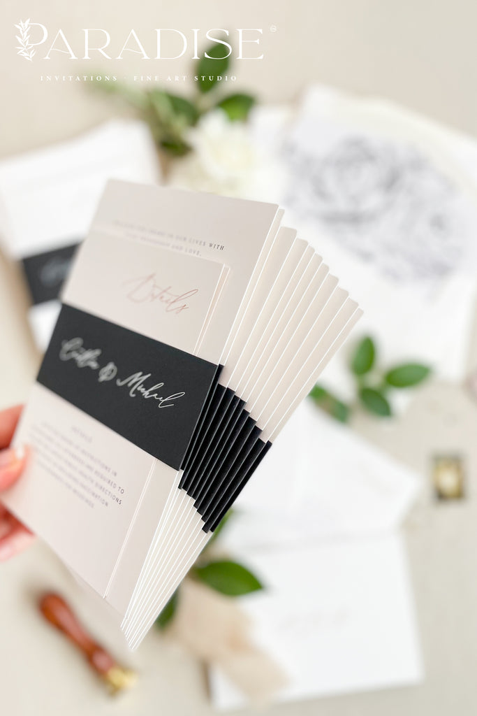 Adilene Modern Wedding Invitations