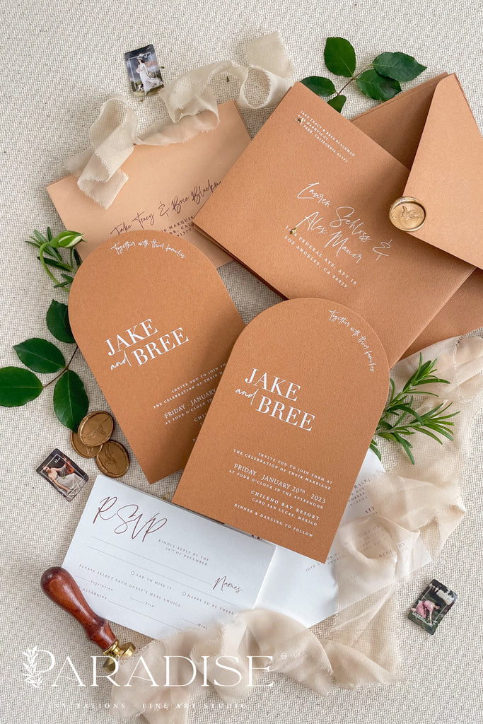 Angelina Arch Wedding Invitation Sets