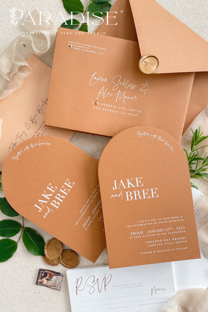 Angelina Arch Wedding Invitation Sets