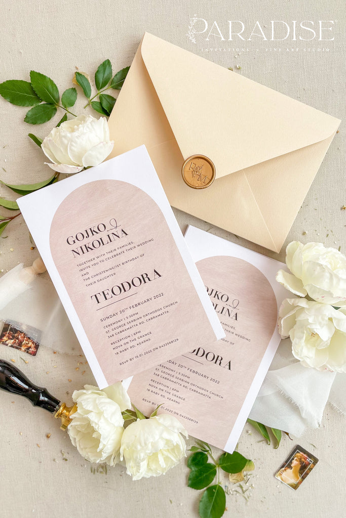 Kimberly Arch Christian Invitations