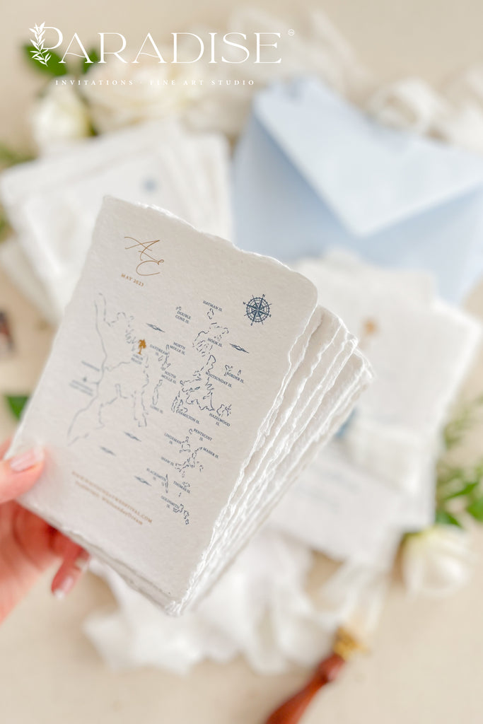 Jennine Handmade Wedding Invitation Sets