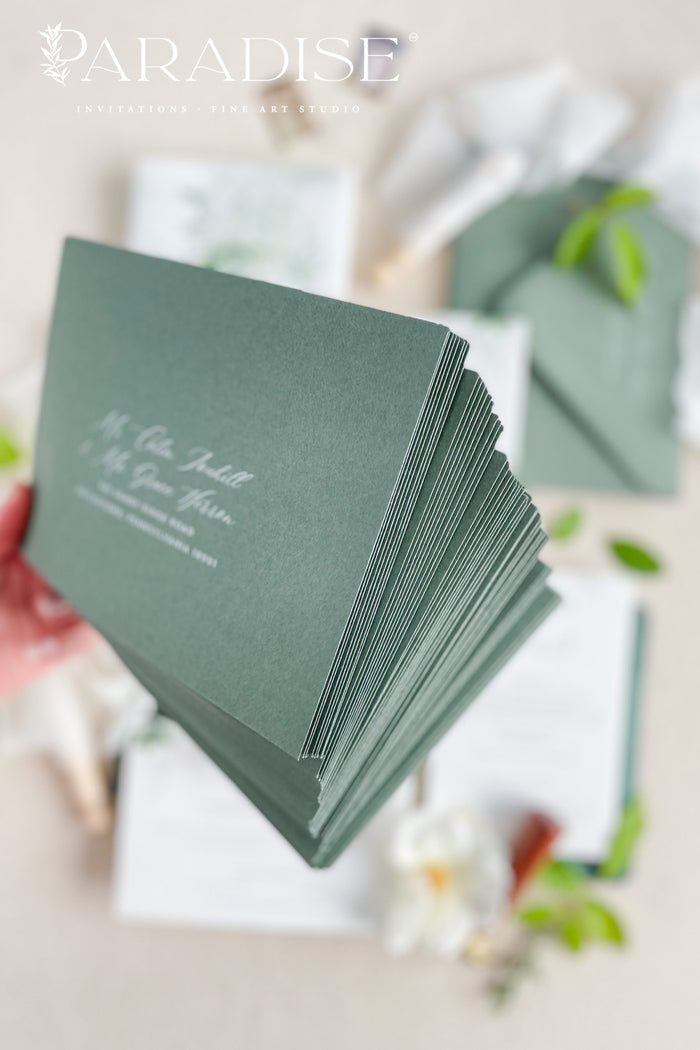 Seedling Envelopes and White Ink Printing