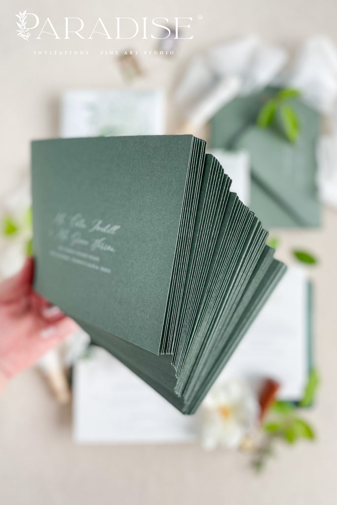 Seedling Envelopes and White Ink Printing