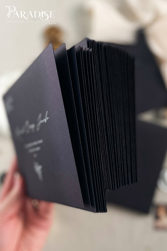 Black Envelopes and White Ink Printing