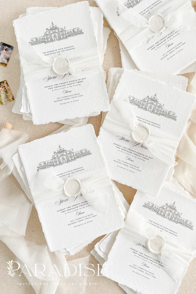 Chere Handmade Wedding Invitation Sets