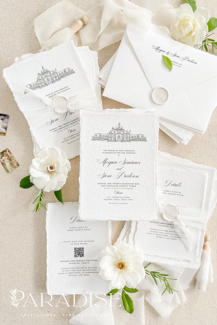 Chere Handmade Wedding Invitation Sets