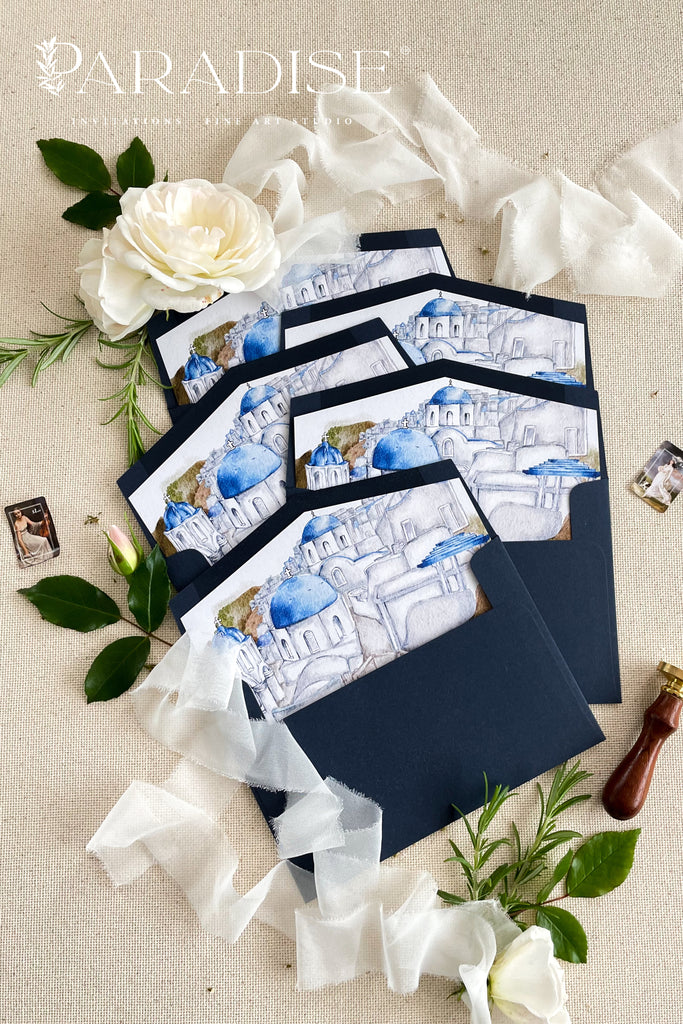 Watercolor Venue Envelope Liners