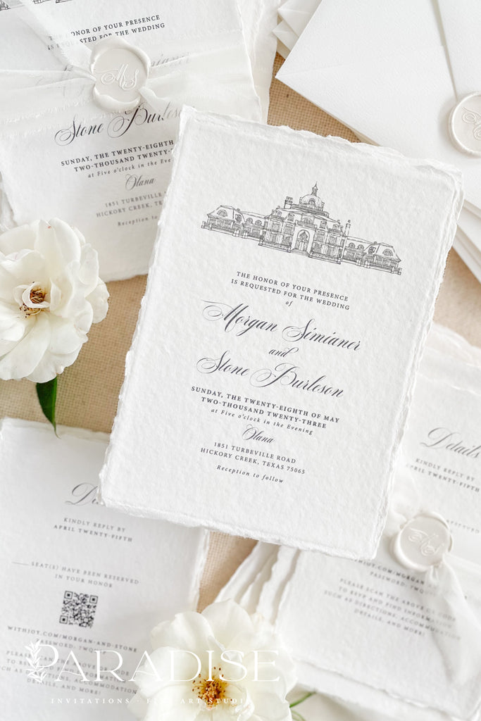 Chere Handmade Wedding Invitation Sets