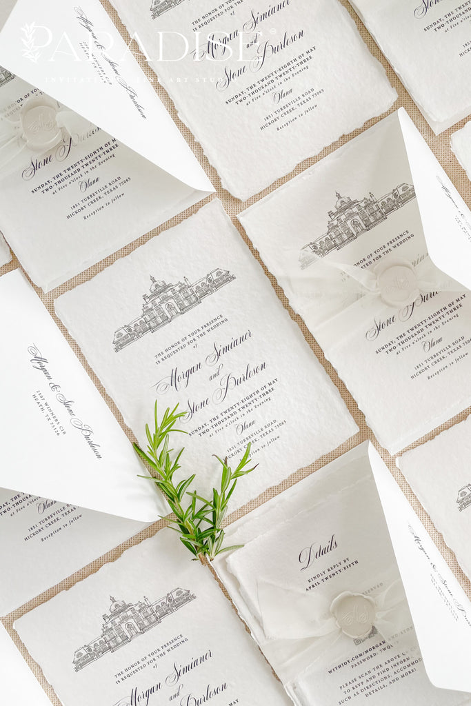 Chere Handmade Wedding Invitation Sets