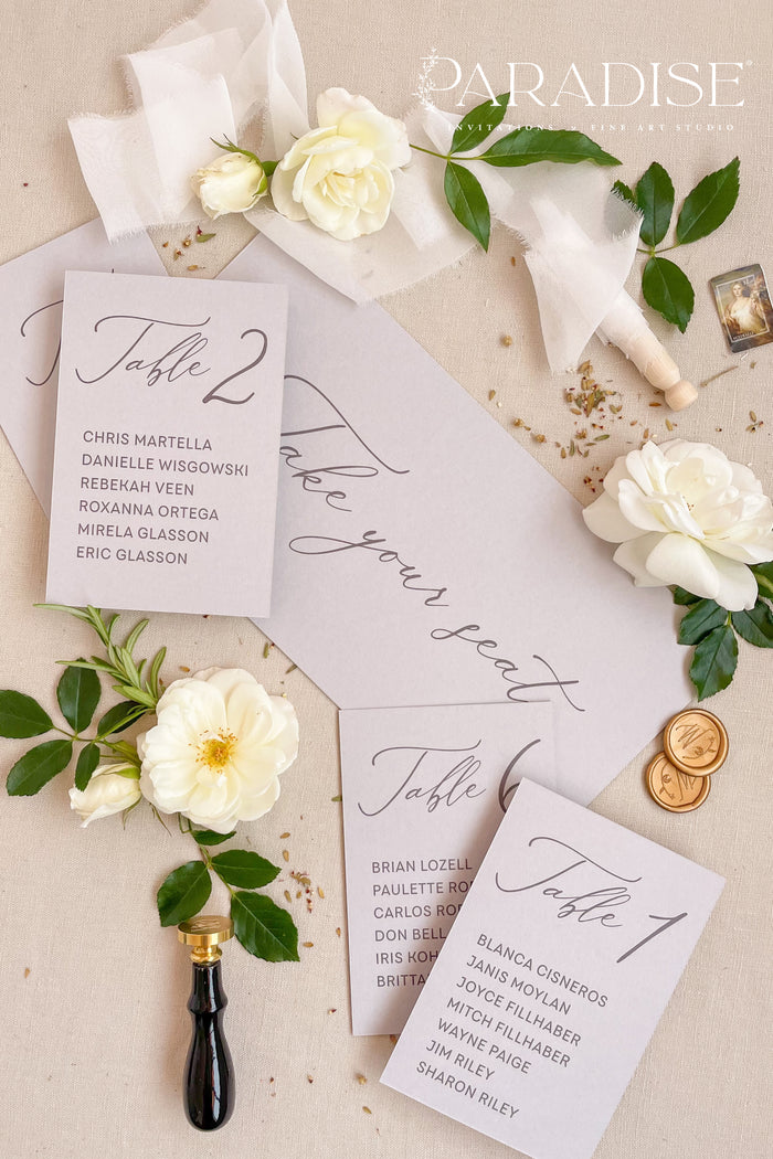 Paris Modern Place Cards