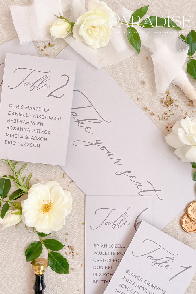 Paris Modern Place Cards